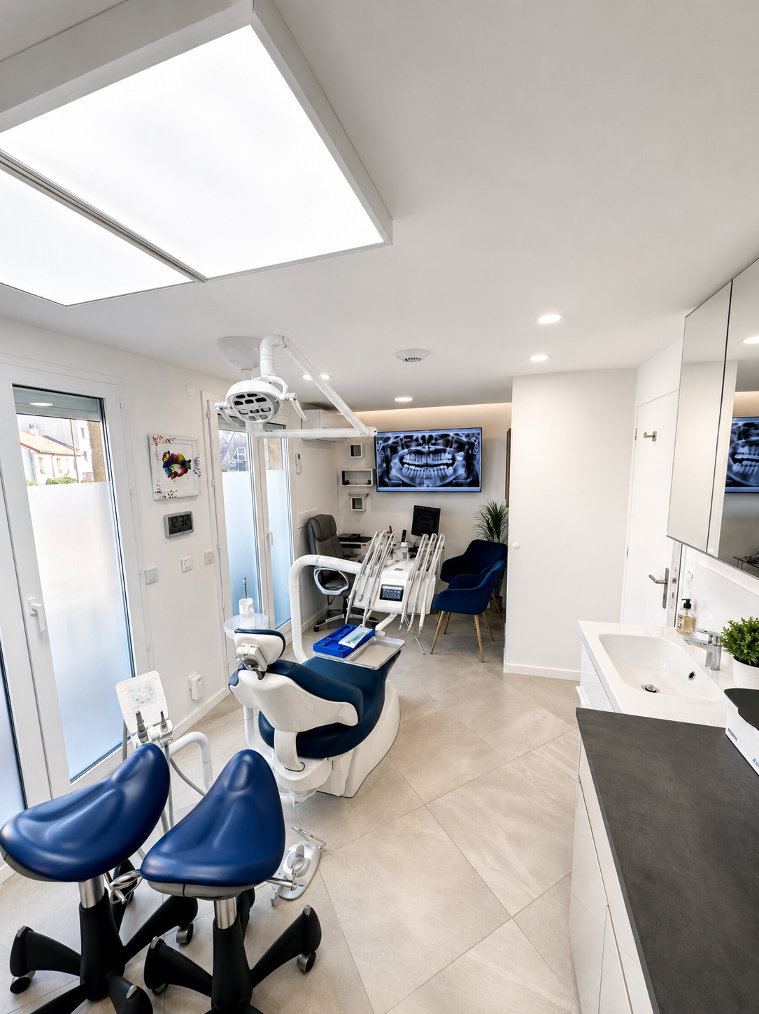 Salle de soins 1 — cabinet Dr Murciano au Chesnay