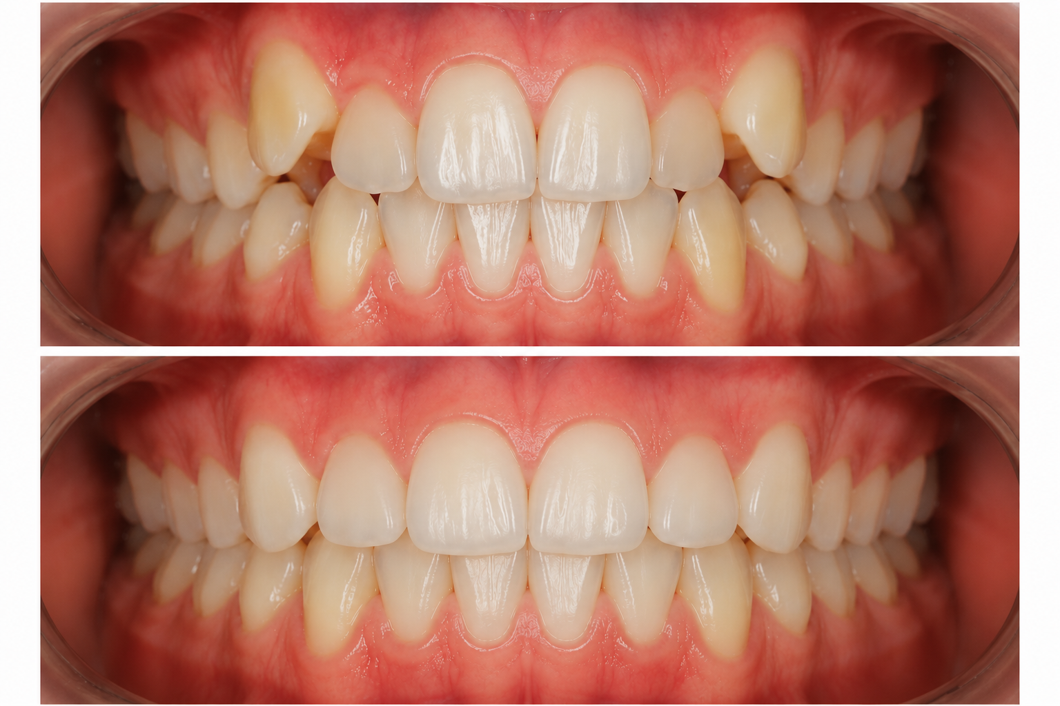 Résultat avant / après Invisalign — Invisalign — Cas n°8