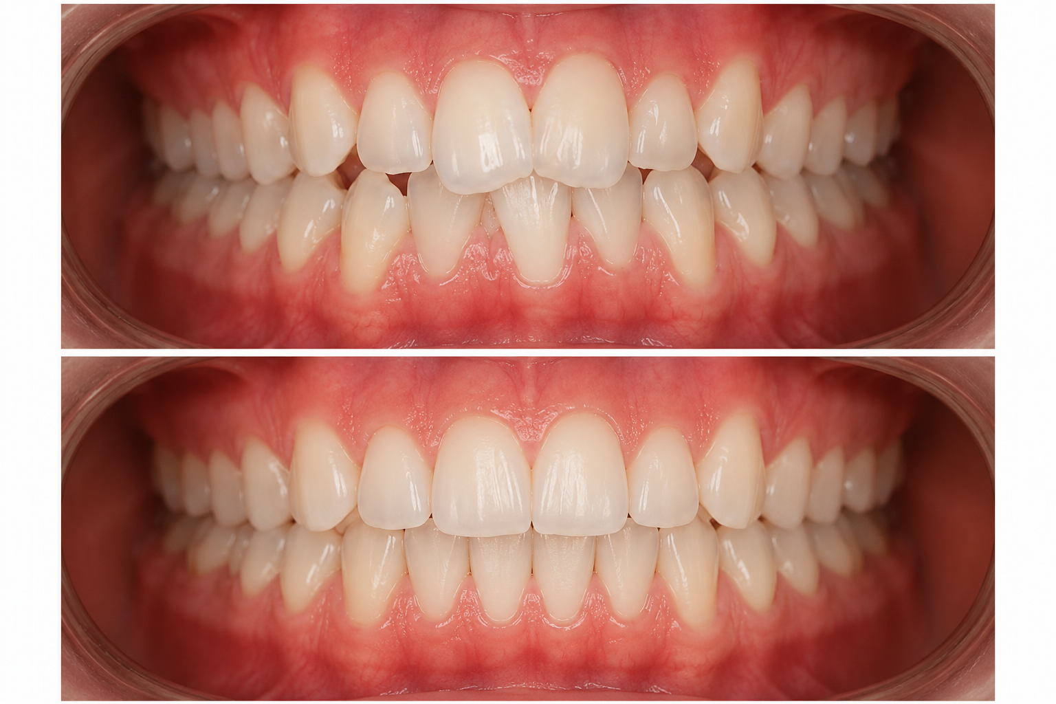 Résultat avant / après Invisalign — Invisalign — Cas n°7